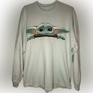 Disney Grogu Star Wars The Mandalorian Spirit Jersey Size XS